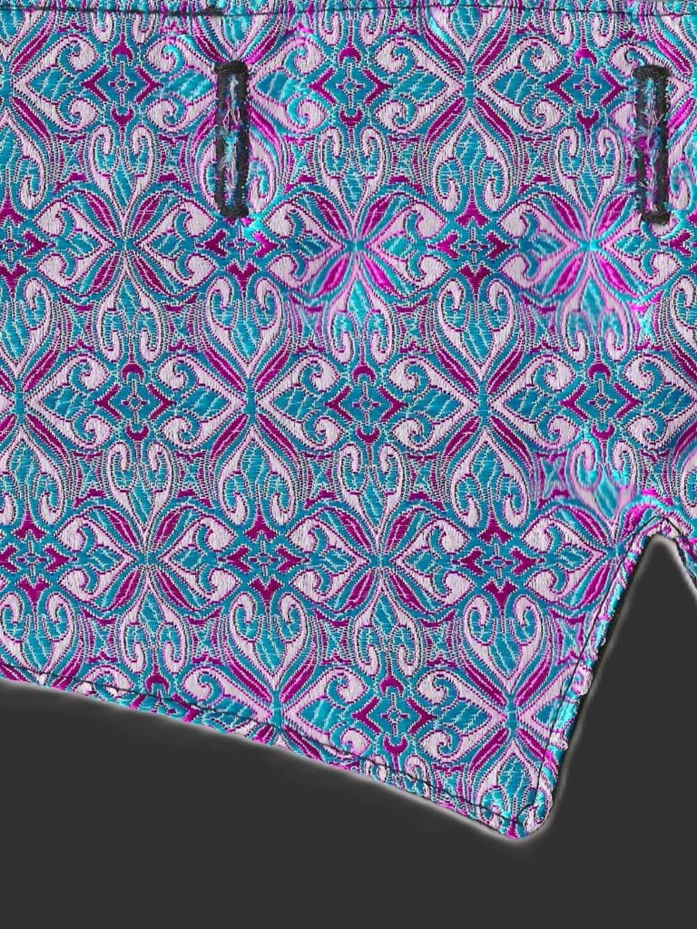 CUSTOM equestrian Shadbelly POINTS "CALYPSO" Pink & Blue S, M, L, XL